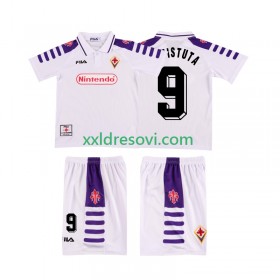 ACF Fiorentina BASTUTA 9 1999 Retro Gostujući Dječji Nogometni Dres 1998